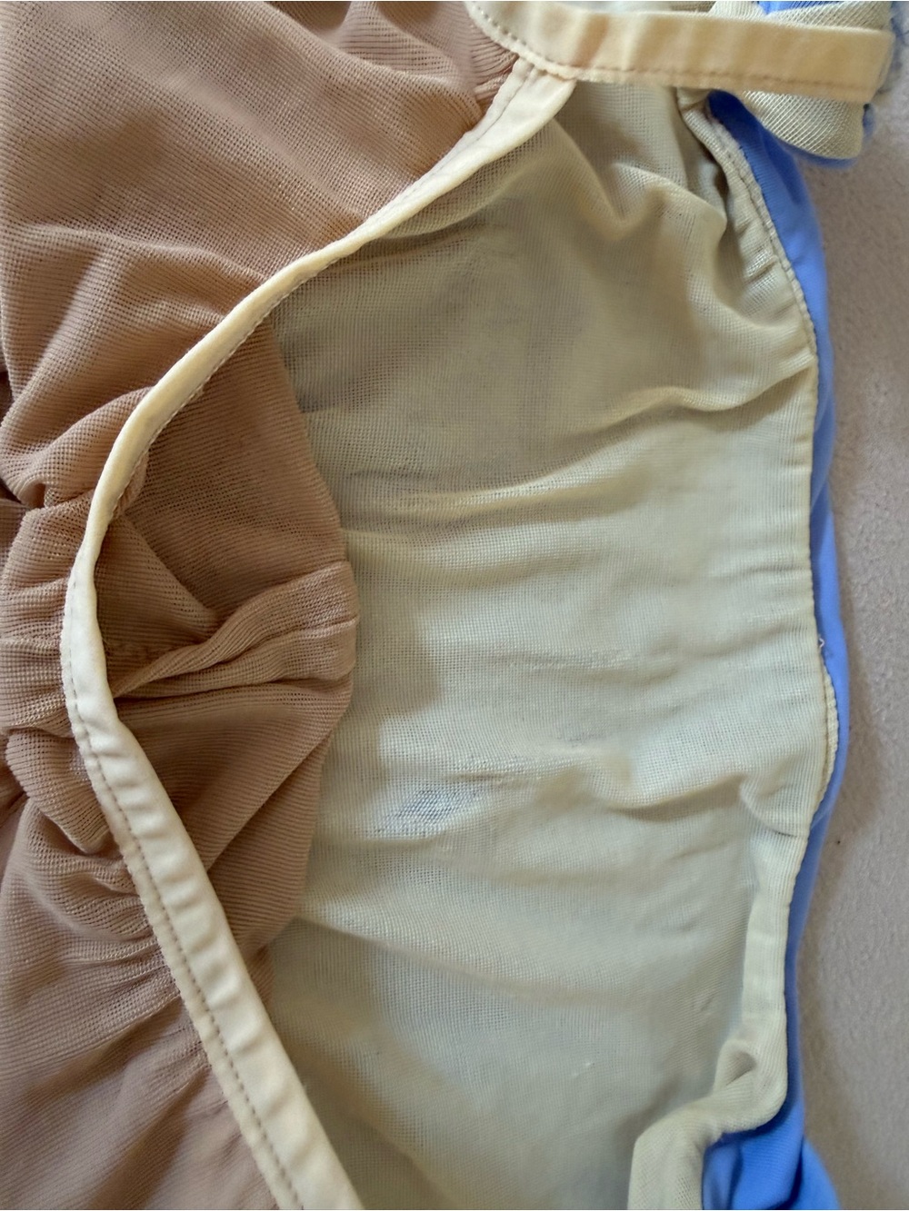 Miraclesuit Size 12 One Piece Swimsuit Tummy Control Colorblock DEFECT - Picture 10 of 16